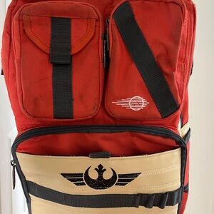 Red and Tan Star Wars Backpack